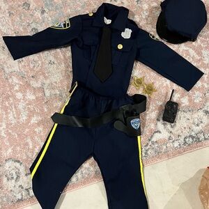 Kids Police Officer Costume - Navy Blue